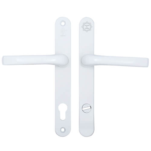 Mila Pro Secure TS007 2* Lever Lever UPVC Multipoint Door Handles - 92mm PZ Sprung 212mm Screw Centres - Image 5