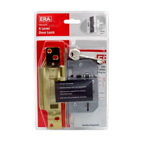 ERA 202/302 Viscount Non British Standard 5 Lever Mortice Sashlock - Image 12