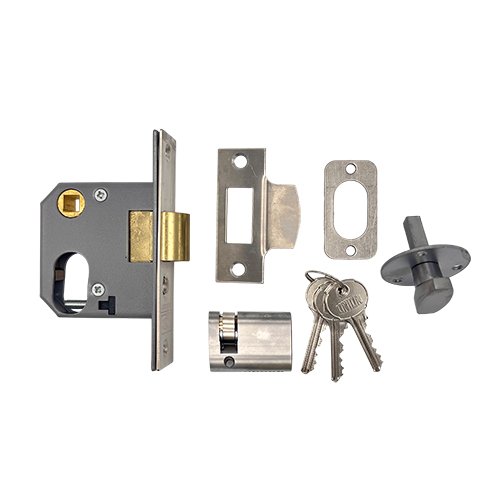 Union 2332 Oval Mortice Nightlatch Kit Complete With Oval Key & Key Cylinder - Image 3