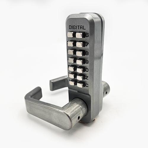 Lockey 2835 Tubular Mortice Latch Lever Handle Digital Lock With Holdback and Free Passage - Image 3