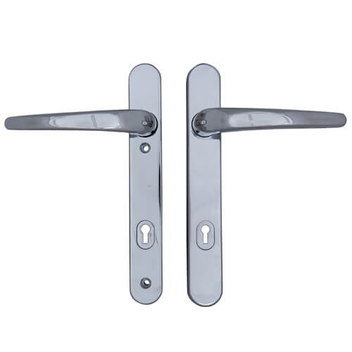 ERA Vectis Classic Lever Lever UPVC Multipoint Door Handles - 95mm PZ Sprung 122mm Screw Centres