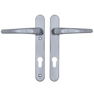 ERA Classic Lever Lever UPVC Multipoint Door Handles - 92mm PZ Sprung 122mm Screw Centres