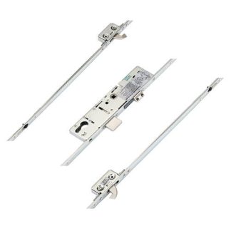 ERA Latch Deadbolt 2 Small Hooks Split Spindle Multipoint Door Lock - Option 2