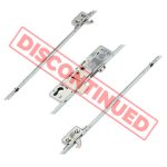 ERA Latch Deadbolt 2 Small Hooks Split Spindle Multipoint Door Lock - Option 3 (top hook to spindle = 680mm)