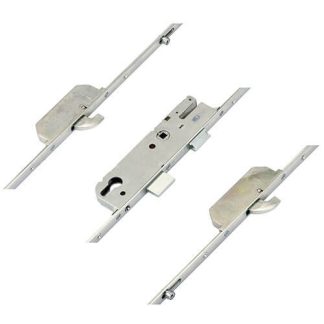 GU Europa Latch Deadbolt 2 Hooks 2 Rollers Lift Lever Multipoint Door Lock - Option 1