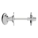 Carlisle Brass AA133CP Oval Thumb Turn with Coin Release (LEAD TIME: 2-3 DAYS)