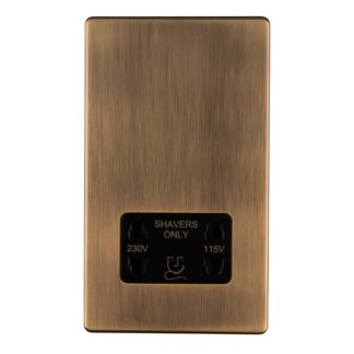 Eurolite ABSHSB Shaver Socket (LEAD TIME: 2-3 DAYS)