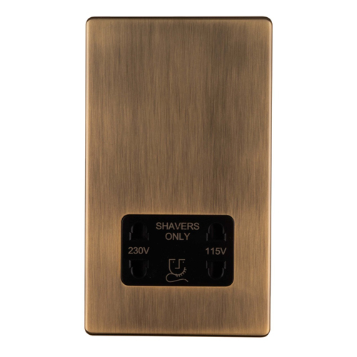Eurolite ABSHSB Shaver Socket (LEAD TIME: 2-3 DAYS)