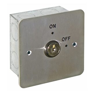 CQR AEBKS Flush Key Switch Maintained 2 Position Key - Stainless Steel (LEAD TIME: 2-3 DAYS)