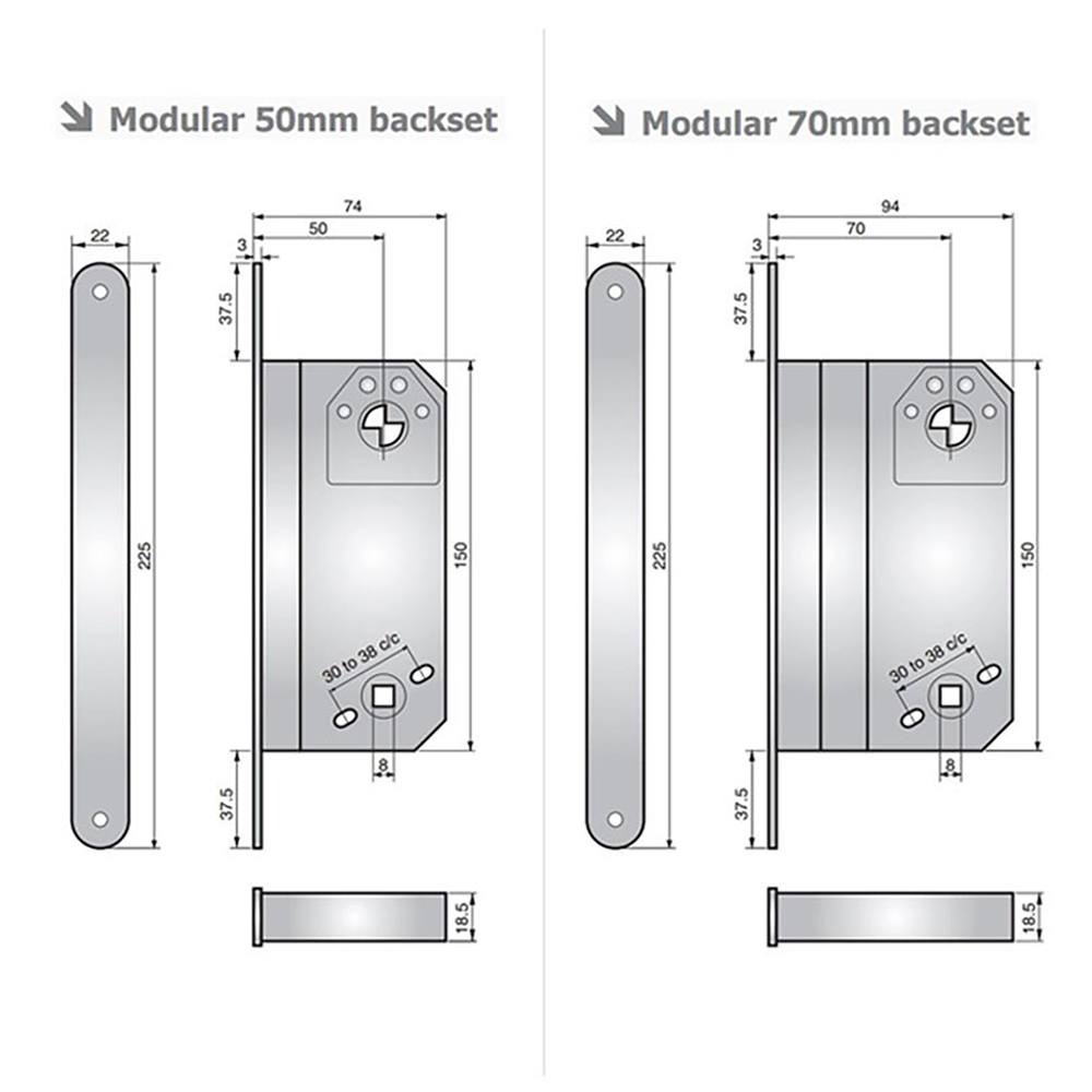 ASSA 876 Modular Emegency Nightlatch - Image 10
