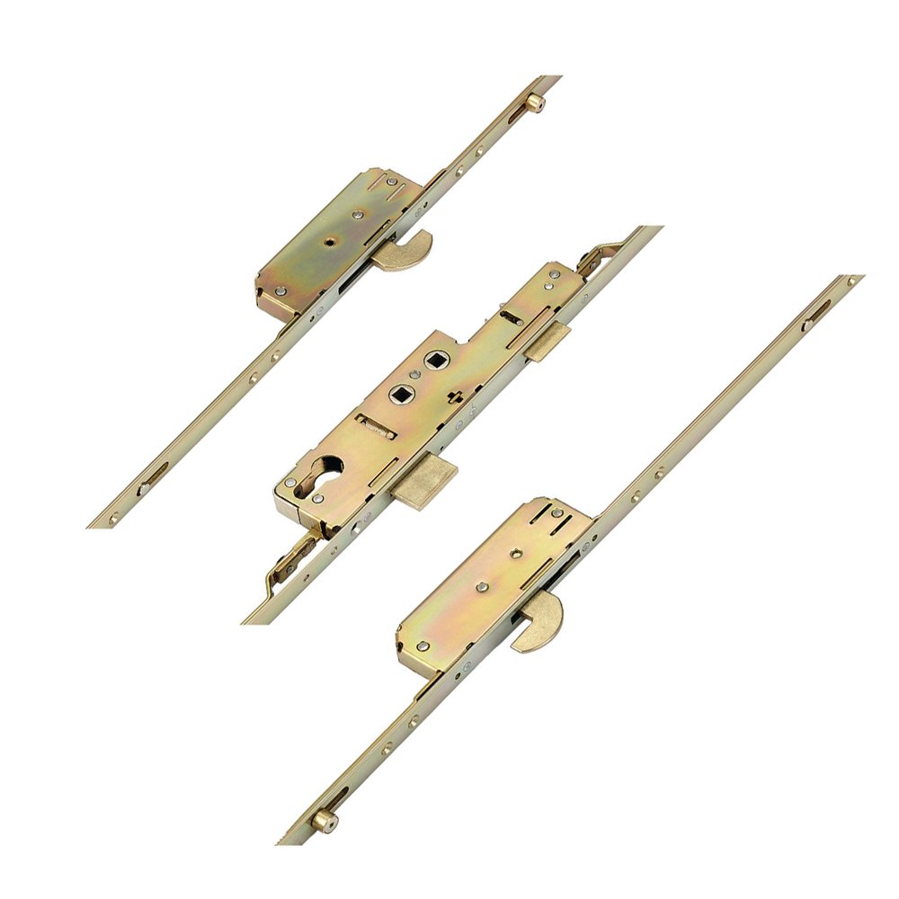 Avocet Latch Deadbolt 2 Hooks 2 Rollers Double Spindle Multipoint Door Lock - Option 2 - Shootbolt Compatible
