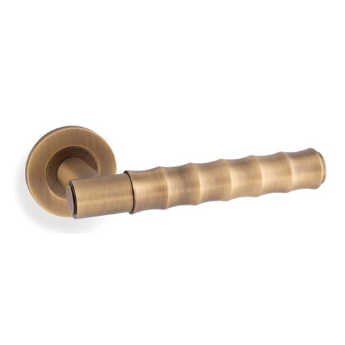 Alexander & Wilks AW225AB Spitfire Bamboo Lever On Rose (LEAD TIME: 2-3 DAYS)
