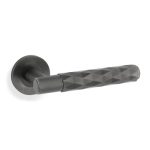 Alexander & Wilks AW226DBZPVD Spitfire Lever Diamond Cut On 50 x 6mm Rose - Dark Bronze PVD (LEAD TIME: 2-3 DAYS)
