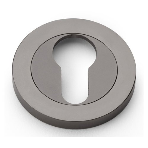 Alexander & Wilks AW390DBZ Concealed Fix Escutcheon Euro Profile - Dark Bronze (LEAD TIME: 2-3 DAYS)