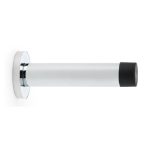Alexander & Wilks AW616PC Cylinder Projection Door Stop On Rose - Polished Chrome (LEAD TIME: 2-3 DAYS)