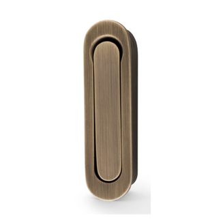 Alexander & Wilks AW991AB Radius Sliding Door Edge Pull (LEAD TIME: 2-3 DAYS)