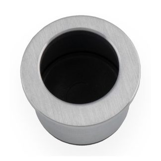 Alexander & Wilks AW992SC Round Sliding Door Finger Edge Pull (LEAD TIME: 2-3 DAYS)