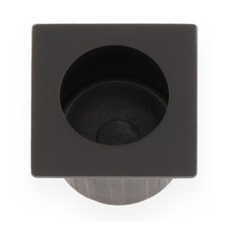 Alexander & Wilks AW993DBZPVD Sliding Door Finger Edge Pull Square - Dark Bronze PVD (LEAD TIME: 2-3 DAYS)