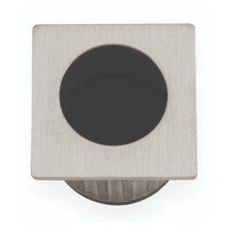 Alexander & Wilks AW993SN Sliding Door Finger Edge Pull Square - Satin Nickel (LEAD TIME: 2-3 DAYS)