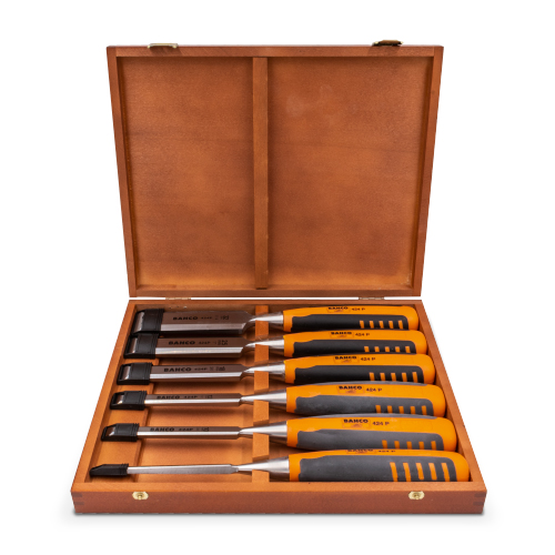 Bahco Bevel Edge Chisel Set of 6