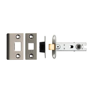 Eurospec BTL30MBRZ 76mm CE B/T Tubular Mortice Latch Square Matt Bronze (LEAD TIME: 2-3 DAYS)