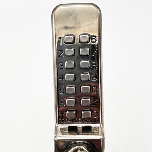 Codelocks CL0470 Narrow Aluminium Door Digital Lock With Euro Cylinder (Suits screw in lockcases) - Image 5
