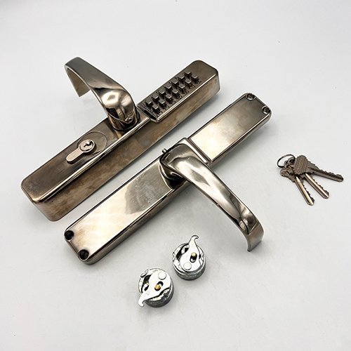 Codelocks CL0470 Narrow Aluminium Door Digital Lock With Euro Cylinder (Suits screw in lockcases) - Image 2