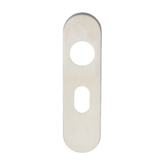 Eurospec CPRU1170SSS Radius Covers for Oval Lock Backplate (LEAD TIME: 2-3 DAYS)
