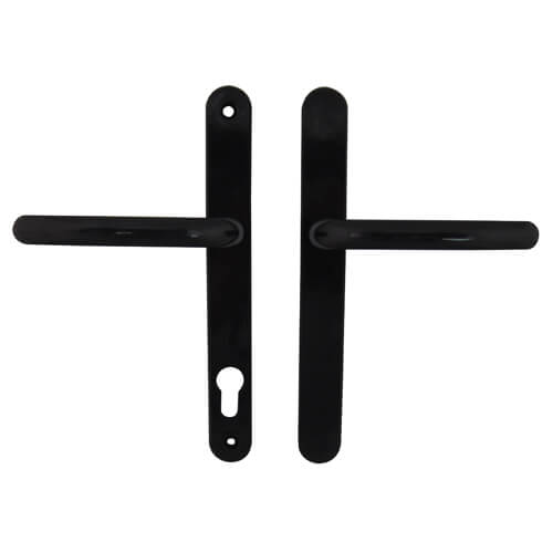 Fab & Fix Balmoral Blank Lever Lever UPVC Multipoint Door Handles - 92mm PZ Sprung 212mm Screw Centres - Image 2