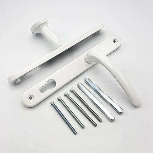 Fab & Fix Balmoral Lever Moveable Pad UPVC Multipoint Door Handles - 92mm/62mm PZ Sprung 212mm Screw Centres - Image 8