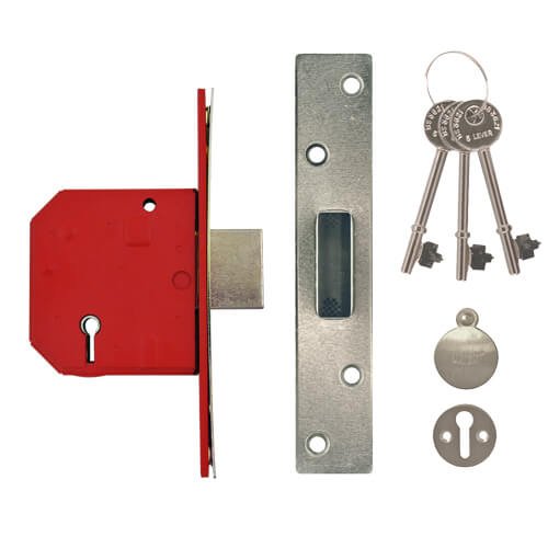 Union 2134E British Standard 5 Lever Mortice Deadlock - Image 7