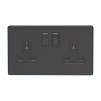 Eurolite ECMB2SOB 2 Gang Socket (LEAD TIME: 2-3 DAYS)