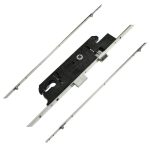 Economy Compact Latch Deadbolt 4 Rollers Lift Lever Multipoint Door Lock