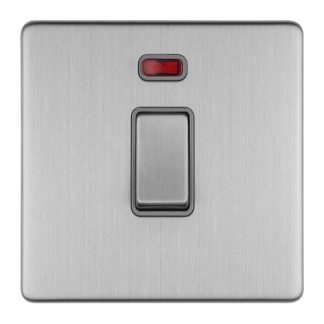 Eurolite ECSS20ADPSWNG 2-Gang 20Amp DP Switch & Neon (LEAD TIME: 2-3 DAYS)