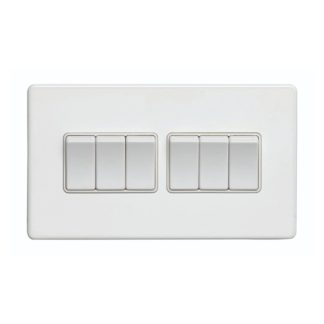 Eurolite ECW6SWW 6-Gang Switch (LEAD TIME: 2-3 DAYS)