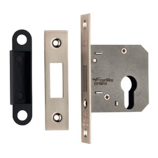 Eurospec EDE5025SN Easi-T Economy Euro Profile Deadlock 64mm (LEAD TIME: 2-3 DAYS)