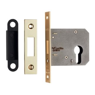 Eurospec EDE5030EB Easi-T Economy Euro Profile Deadlock 76mm (LEAD TIME: 2-3 DAYS)