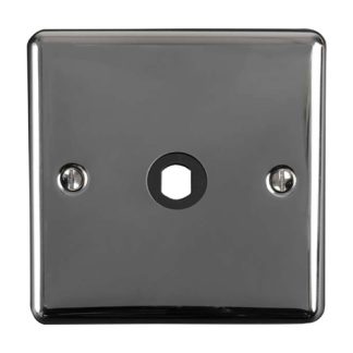 Eurolite EN1DIMBN Dimmer Switch Plate-Black Nickel-1-Gang (LEAD TIME: 2-3 DAYS)