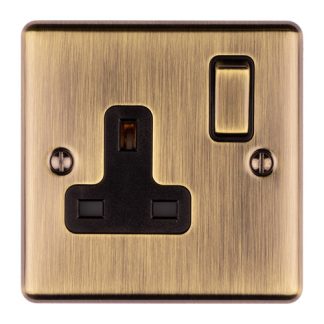 Eurolite EN1SOABB 1-Gang Socket (LEAD TIME: 2-3 DAYS)