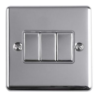 Eurolite EN3SWPCG 3-Gang Switch (LEAD TIME: 2-3 DAYS)