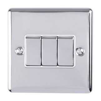 Eurolite EN3SWPCW 3-Gang Switch (LEAD TIME: 2-3 DAYS)