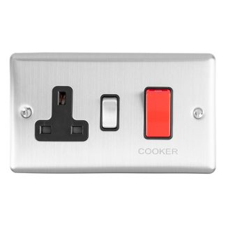 Eurolite EN45ASWASSSB 45Amp Switch with a Socket (LEAD TIME: 2-3 DAYS)