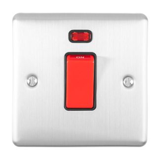 Eurolite EN45ASWNSSSB 45Amp Switch with Neon Indicator (LEAD TIME: 2-3 DAYS)