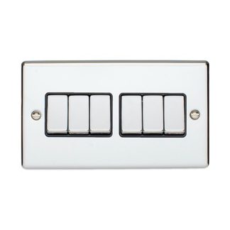 Eurolite EN6SWPCB 6-Gang Switch (LEAD TIME: 2-3 DAYS)