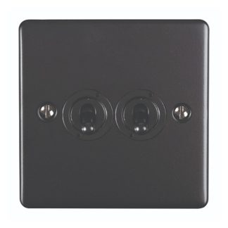 Eurolite ENT2SWMBB 2-Gang Toggle Switch (LEAD TIME: 2-3 DAYS)