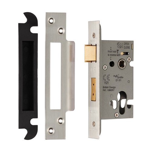 Eurospec ESS5025SSS Euro Profile Sashlock 64mm (LEAD TIME: 2-3 DAYS)