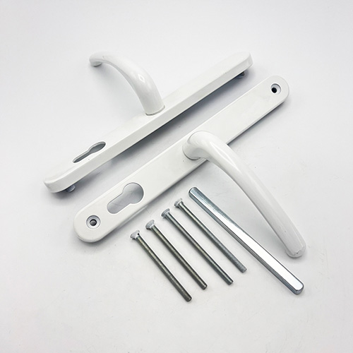Fab & Fix Farnham Lever Lever UPVC Multipoint Door Handles - Without Snib 68mm PZ Sprung 215mm Screw Centres - Image 2