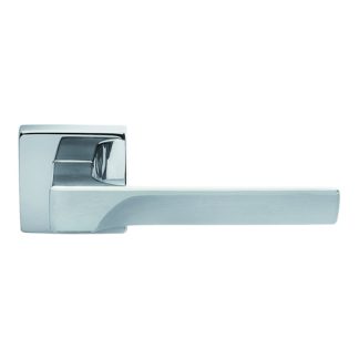 Manital FH5CP Flash Lever On Square Rose - Polished Chrome (LEAD TIME: 2-3 DAYS)