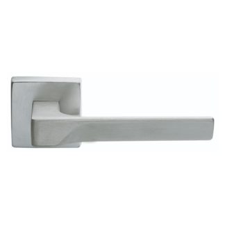 Manital FH5SC Flash Lever On Square Rose - Satin Chrome (LEAD TIME: 2-3 DAYS)