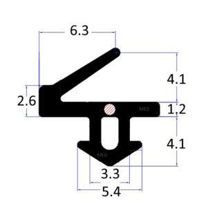 FLIP006 Flipper Gasket